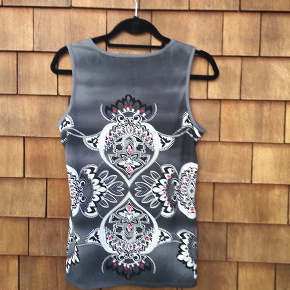 Athleta Mandala Tribal Print Chi Tank Top Large - Picture 2 of 4